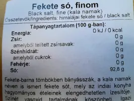 Crna sol u prahu 250 g